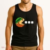 Leprechaun Eating Shamrock Tank Top thumb 3