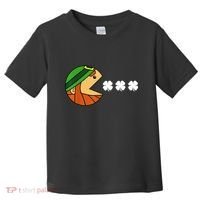 Leprechaun Eating Shamrock Toddler T-Shirt thumb 0