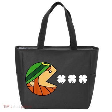 Leprechaun Eating Shamrock Tote Bag