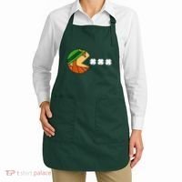 Leprechaun Eating Shamrock Apron thumb 2