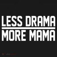 Less Drama More Mama Apron thumb 3