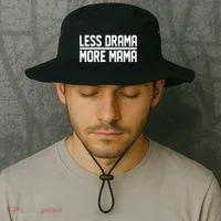 Less Drama More Mama Bucket Hat thumb 2