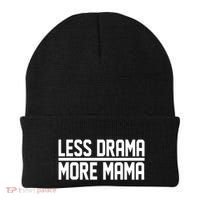 Less Drama More Mama Beanie thumb 0