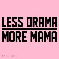 Less Drama More Mama Doggie Tank thumb 4