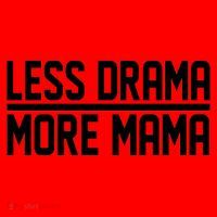 Less Drama More Mama Santa Hat thumb 1