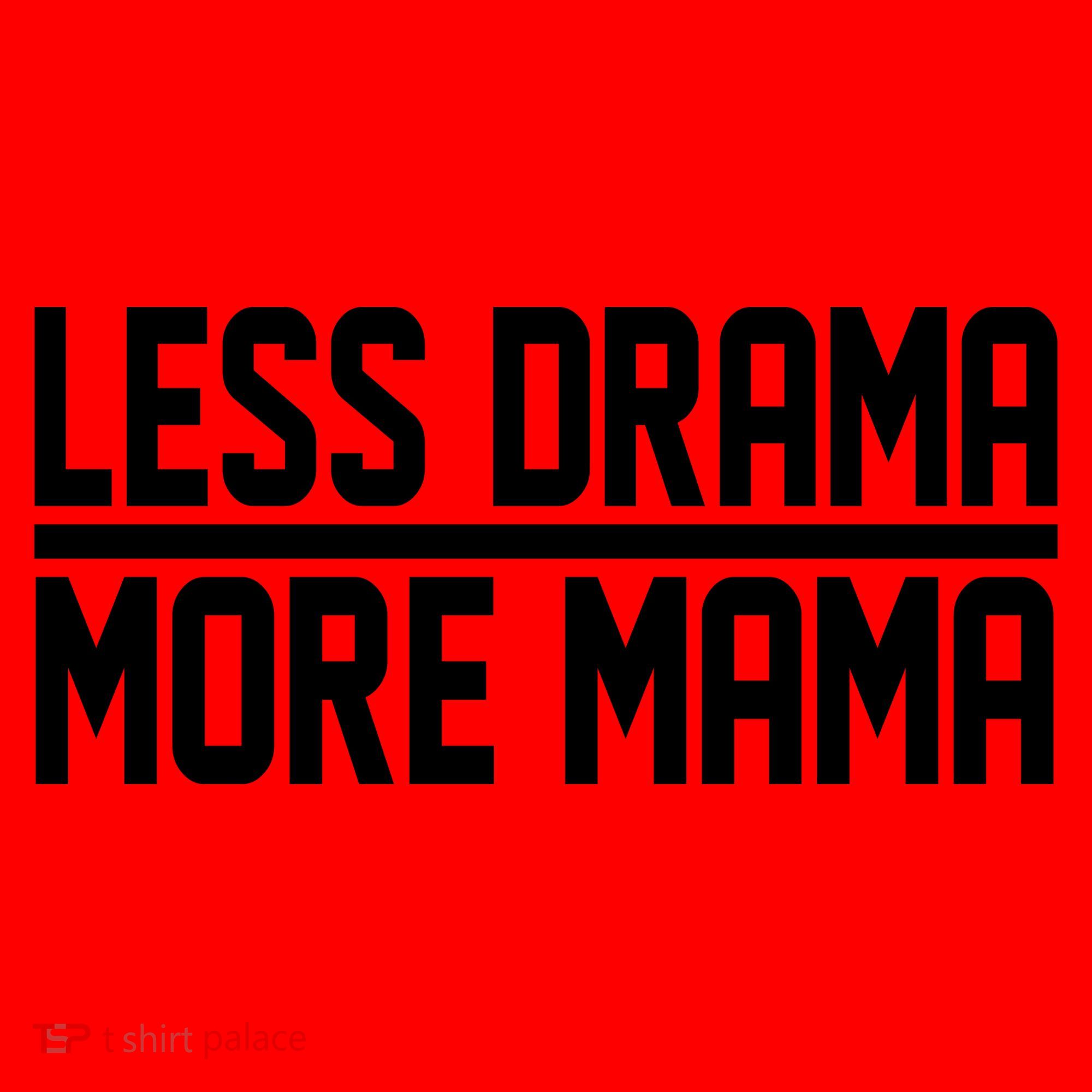 Less Drama More Mama Santa Hat
