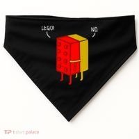 Let Go No Funny USA-Made Doggie Bandana thumb 0