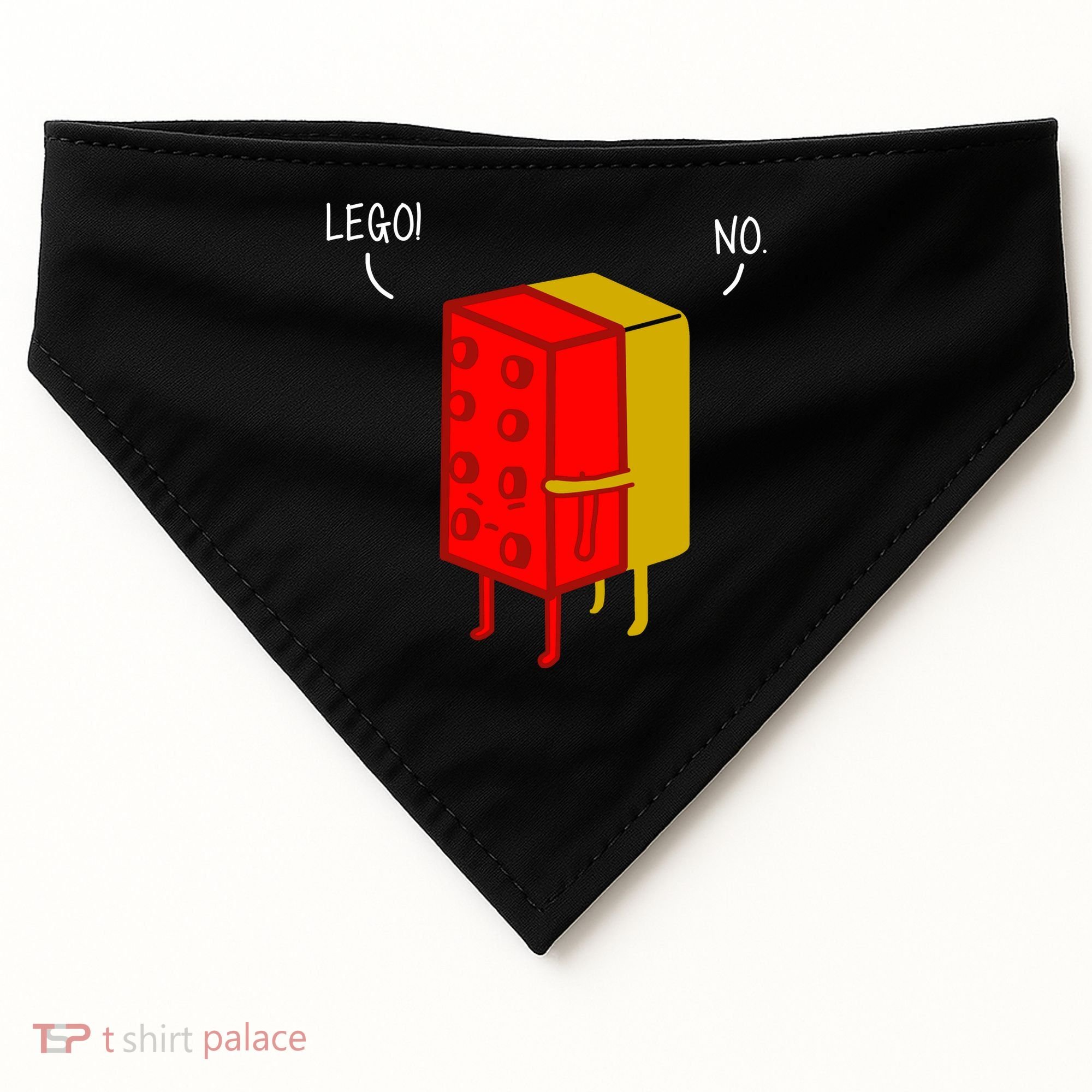 Let Go No Funny USA-Made Doggie Bandana