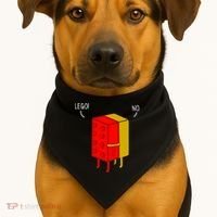 Let Go No Funny USA-Made Doggie Bandana thumb 1