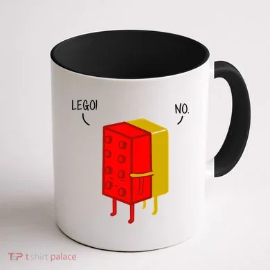 Let Go No Funny Coffee Mug back