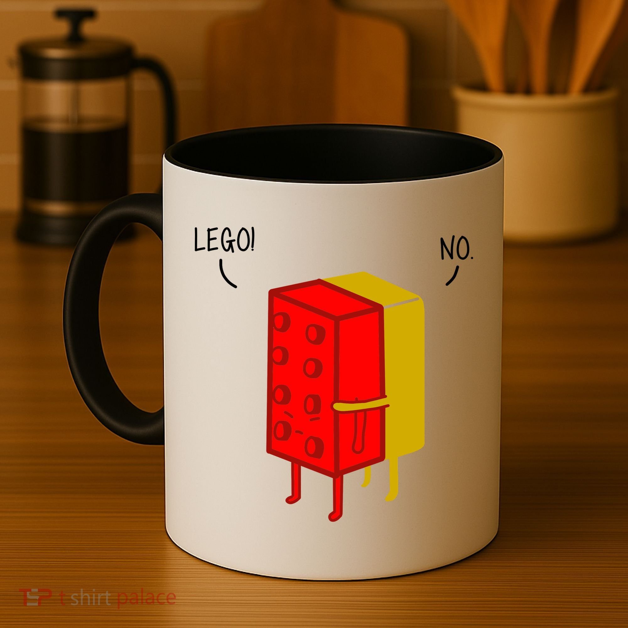 Let Go No Funny Coffee Mug