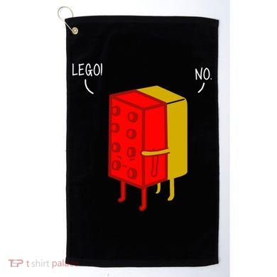 Let Go No Funny Golf Towel