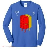 Let Go No Funny Kids Long Sleeve Shirt thumb 0