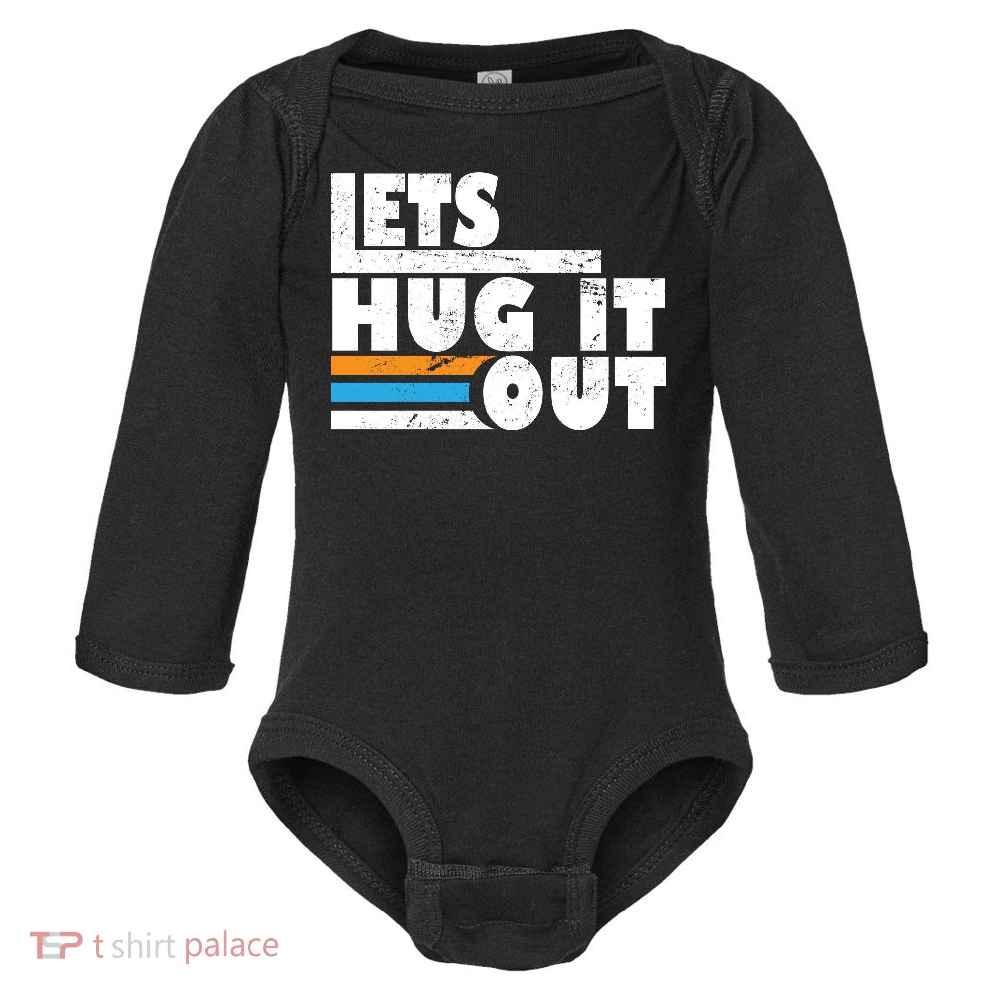 Let Hug It Out Baby Long Sleeve Bodysuit