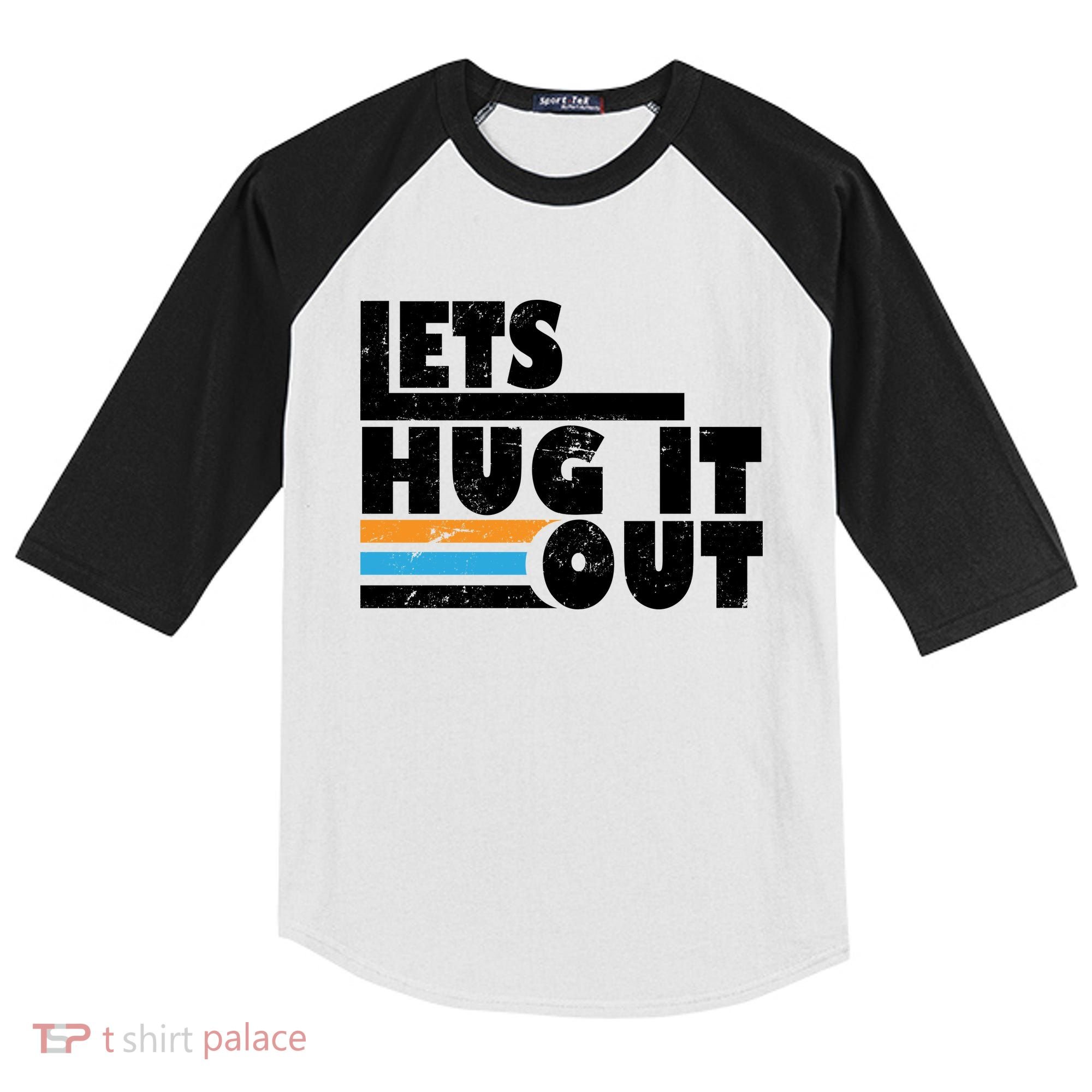 Let Hug It Out Kids Colorblock Raglan Jersey