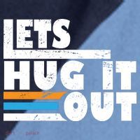 Let Hug It Out Raglan Baseball Sleeve Shirt thumb 2