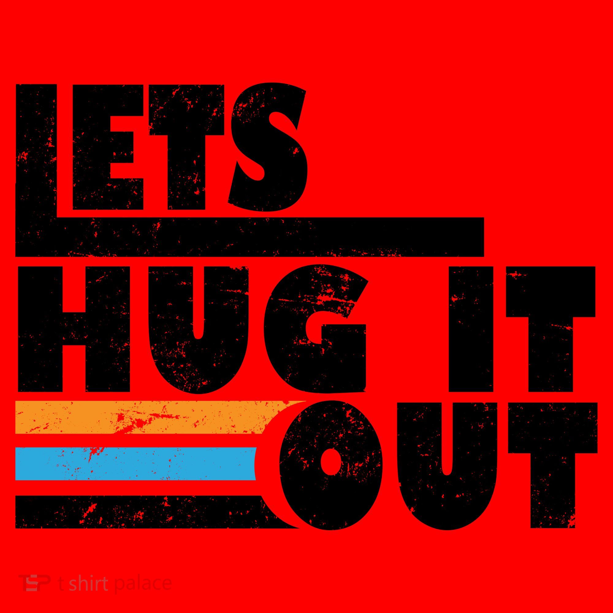 Let Hug It Out Santa Hat