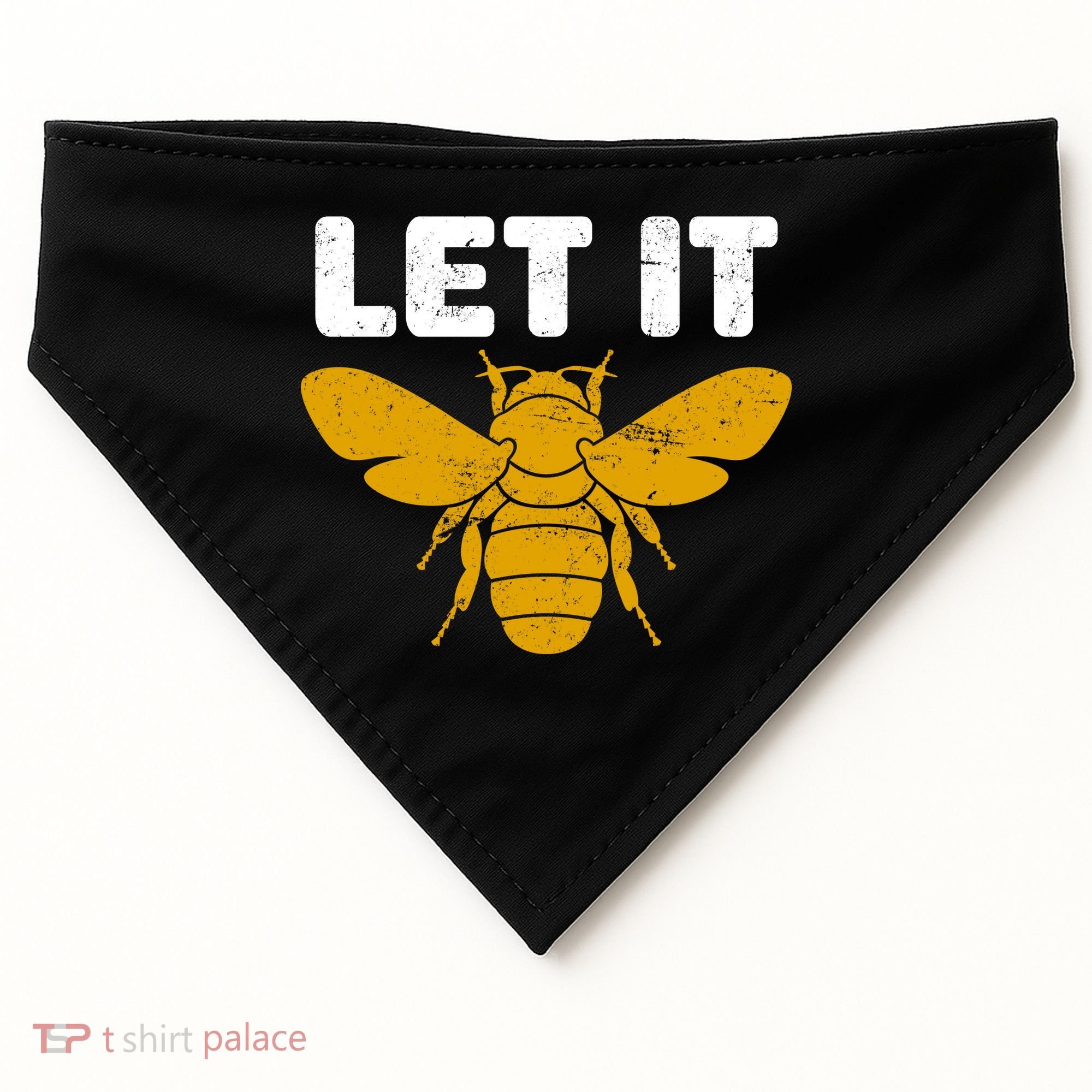 Let It Bee USA-Made Doggie Bandana