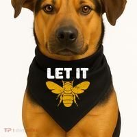 Let It Bee USA-Made Doggie Bandana thumb 1