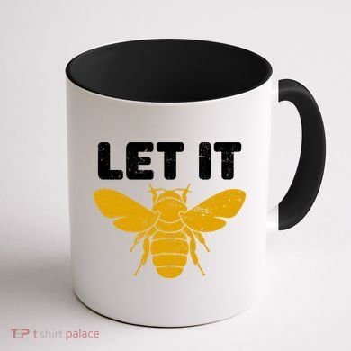 Let It Bee Coffee Mug back