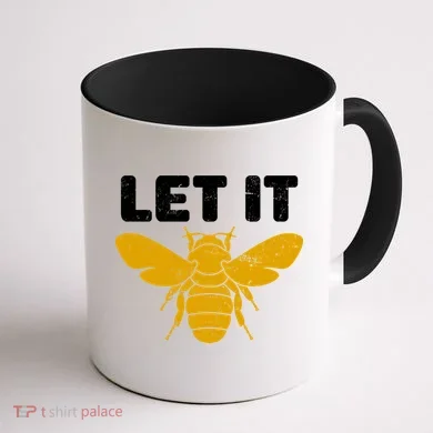Let It Bee Coffee Mug back