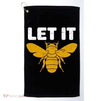 Let It Bee Golf Towel
