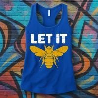 Let It Bee Women's Tank Top thumb 3