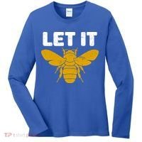 Let It Bee Women's Long Sleeve Shirt thumb 0