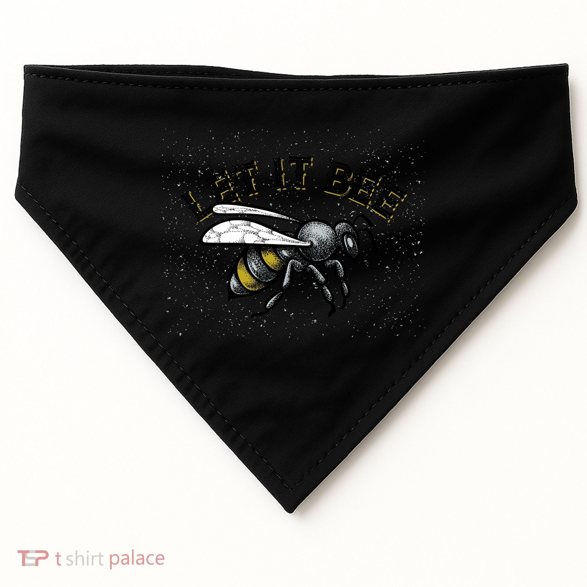 Let It Bee Funny Bumble USA-Made Doggie Bandana