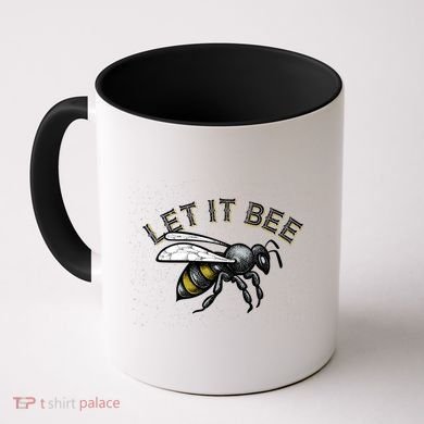 Let It Bee Funny Bumble Coffee Mug