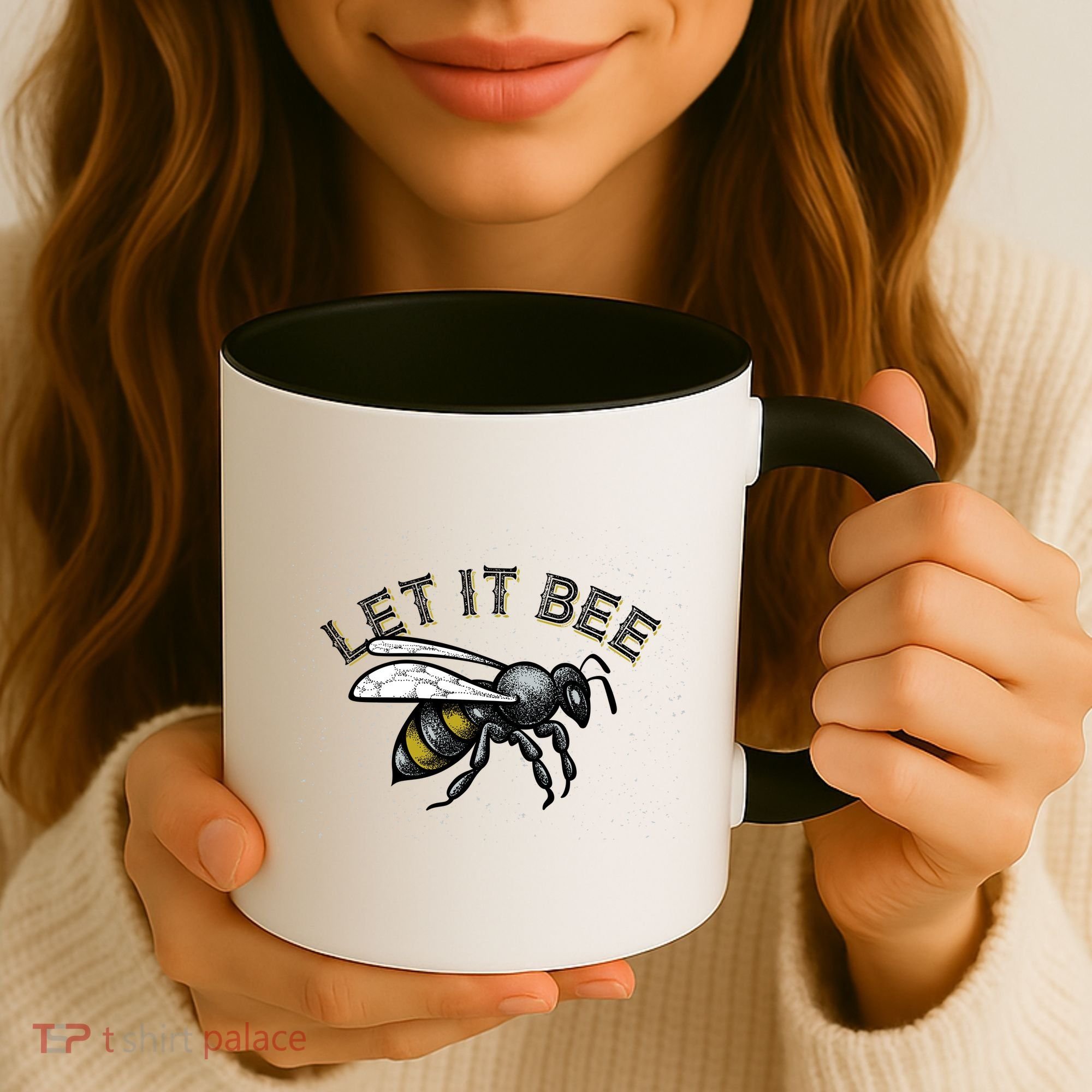 Let It Bee Funny Bumble Coffee Mug