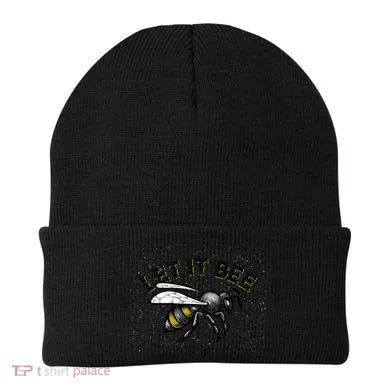 Let It Bee Funny Bumble Beanie