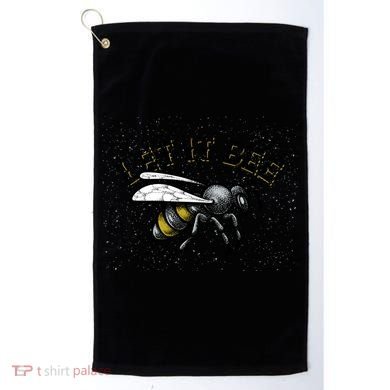 Let It Bee Funny Bumble Golf Towel