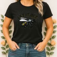 Let It Bee Funny Bumble Women's T-Shirt thumb 2