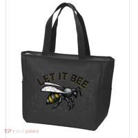 Let It Bee Funny Bumble Tote Bag thumb 3