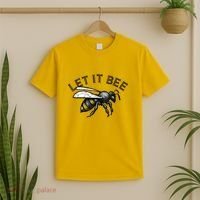 Let It Bee Funny Bumble T-Shirt thumb 2
