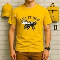 Let It Bee Funny Bumble T-Shirt thumb 6