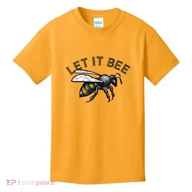 Let It Bee Funny Bumble Kids T-Shirt
