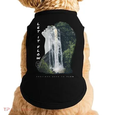 Let It Flow Waterfall Art Doggie Tank