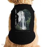 Let It Flow Waterfall Art Doggie Tank thumb 0