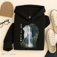 Let It Flow Waterfall Art Hoodie thumb 4