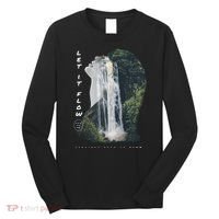 Let It Flow Waterfall Art Long Sleeve Shirt thumb 0