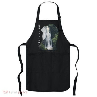 Let It Flow Waterfall Art Apron