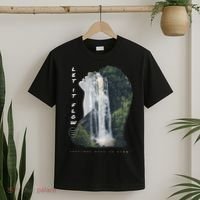 Let It Flow Waterfall Art T-Shirt thumb 2