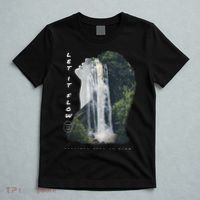 Let It Flow Waterfall Art T-Shirt thumb 5