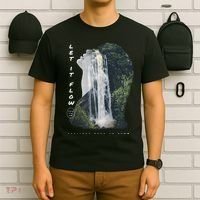 Let It Flow Waterfall Art T-Shirt thumb 6