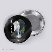 Let It Flow Waterfall Art Button thumb 0