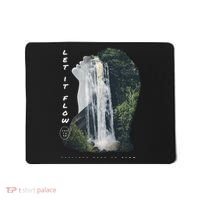 Let It Flow Waterfall Art Mousepad thumb 0