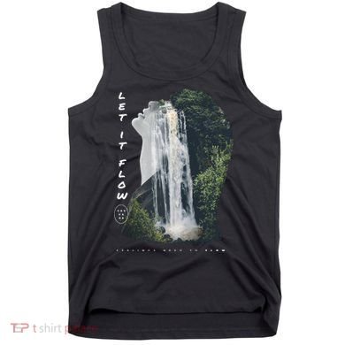 Let It Flow Waterfall Art Tank Top