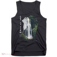 Let It Flow Waterfall Art Tank Top thumb 0